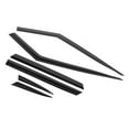thumbnail image 2 of Fugacal 6 Pcs Window Vent Visors Rain Guards, Black Window Visor Vent Sun Rain Shade Deflector Fit For Range Velar 2018‑ON, 2 of 8