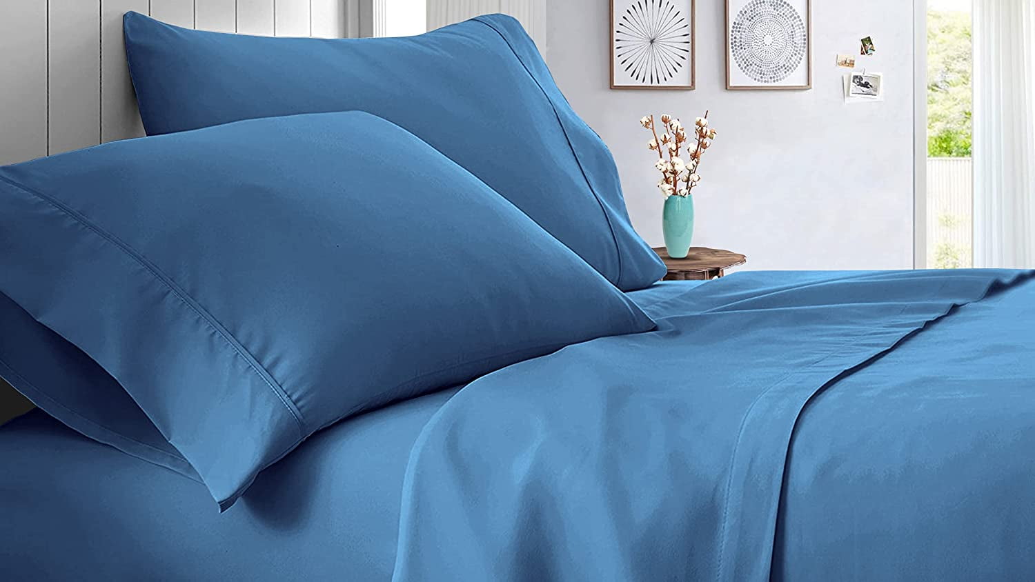 Details about   100% Organic Pure Egyptian Cotton Twin Size 800 Thread Count Luxury Fitted Sheet 