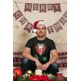 thumbnail image 3 of Old Glory Mens Christmas Tuxedo Costume Short Sleeve T Shirt, 3 of 6
