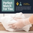 thumbnail image 4 of Guantes de examen de vinilo MED PRIDE talla XL, sin polvo ni látex, 100 unidades, 4 of 8