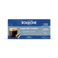 thumbnail image 2 of Caffe Borbone capsules (compatible with Nespresso® OriginalLine machines) - Lungo 100% Arabica aluminum pods - 100-pack / 10 packs of 10 - (Intensity 6/10), 2 of 7
