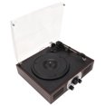 thumbnail image 4 of Reproductor de discos de vinilo con Bluetooth, tocadiscos portátil de 3 velocidades, reproductor de discos LP de vinilo con altavoz para vinilo de 7, 10 y 12 pulgadas, 100-240V, 4 of 8