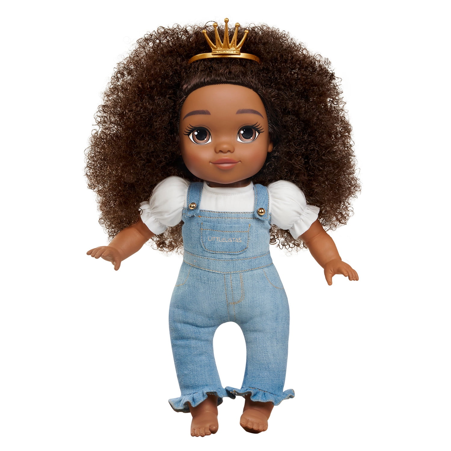 Naturalistas Lena, Brown – Poseable Baby Doll for Children Ages 3+