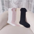 thumbnail image 3 of JUNWELL 4pairs Girls Bow Decor Fashionable Socks For Daily Life, 3 of 6