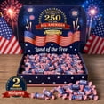 thumbnail image 2 of Gift Box Garden America 250th Anniversary Limited Edition Patriotic Midgees Candy Assortment, 2 lb Red White & Blue Individually Wrapped Candy, 2 of 3