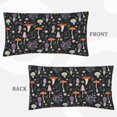 thumbnail image 7 of King Pillow Cases Standard Size - Mushroom print B Soft Envelope Closure Microfiber Block Print Pillow Cover, Wrinkle Stain Resistant Travel Pillow Covers Standard Size 20x36in, 7 of 7