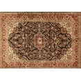 thumbnail image 1 of Ahgly Company Indoor Rectangle Medallion Brown Traditional Area Rugs, 7' x 10', 1 of 4