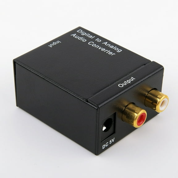 DRAFIDEEP Digital Analog Converters 1Set Fiber SPDIF To Conversion For Audio Equipment
