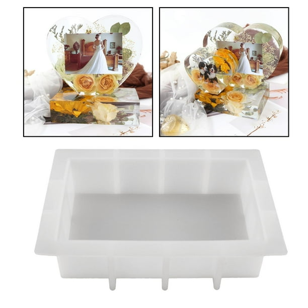 Clear Silicone Resin Casting Mould epoxy Tool Ornaments Silicone