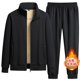thumbnail image 3 of Conjunto deportivo de invierno para correr 2024, ropa deportiva para mantenerse abrigado, conjunto deportivo para hombre, traje de terciopelo, chándal grueso y cálido para hombre, 3 of 5
