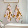 thumbnail image 4 of Dreamtimes Cute Tiger 2 pcs Hand Towels Set, Soft Lightweight Highly Absorbent Towel for Bathroom Toilet Kitchen Beach 28.3x14.4in, 4 of 7