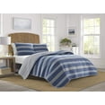 thumbnail image 1 of Nautica Ensemble de Courtepointe Saltmarsh, Jumeau, Bleu, 1 of 6