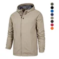 thumbnail image 1 of Chamarra Impermeable Con Capucha De Otoño Para Hombre, 1 of 8