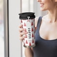 thumbnail image 4 of Christmas 18oz Double Drinking Coffee Mug – Vacuum Insulated Stainless Steel Travel Cup with Leakproof Lid, 316 Steel Thermos Tumbler for Hot & Cold Beverages, 4 of 7