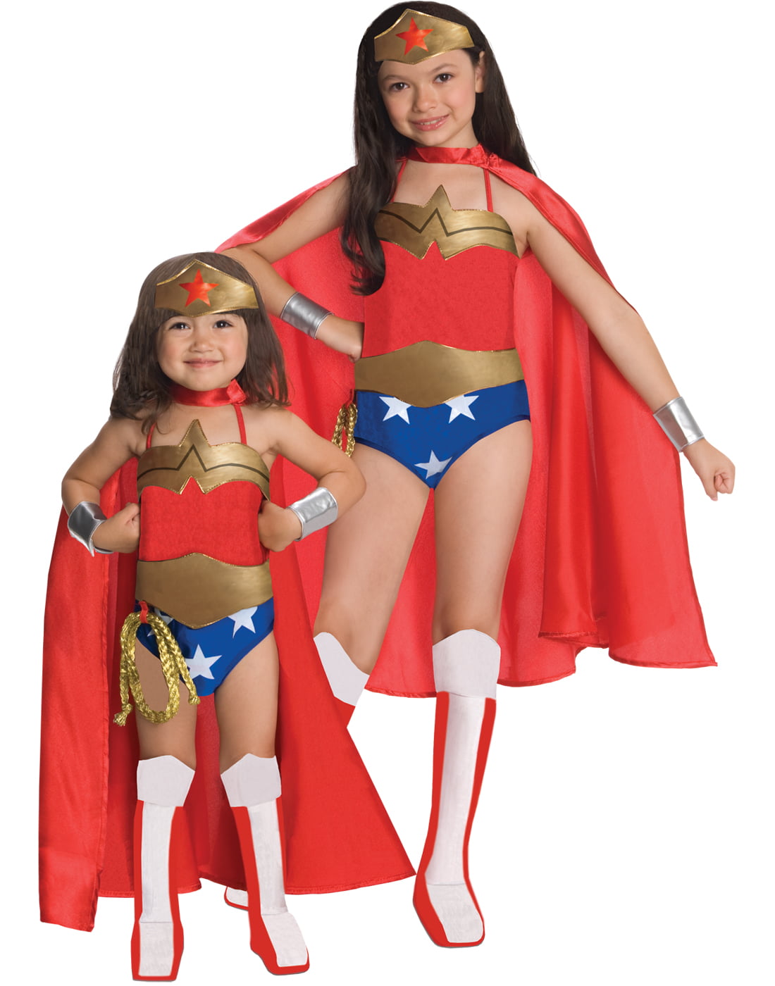Rubies Wonder Woman Dress Girls Costume Size L 12/14 Justice League DC  Comics