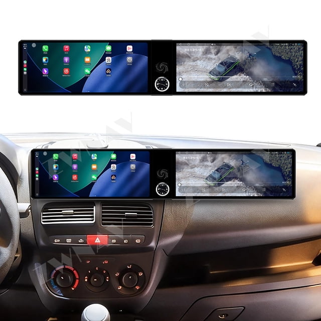 ZWNAV Dual 12.3 inch Screen Car Radio For Opel Combo 2010-2015 Android GPS Navigation Multimedia Video Player Stereo Receiver Head Unit