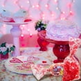 thumbnail image 4 of QUMENEY 100 Pieces Valentine's Day Cellophane Treat Bags Clear Goodies Bags with 100 Pieces Twist Ties for Valentine's Day Party Supplies, 4 of 7