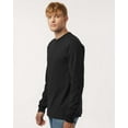 thumbnail image 2 of Tultex 202LS Fine Jersey Long Sleeve T-Shirt-Black-XS, 2 of 6