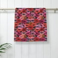 thumbnail image 5 of KLL Red Lips Kissing Ultra Absorbent & Soft Hand Towels for Bath, Hand, Face, Gym and Spa-27.5x16in, 5 of 8
