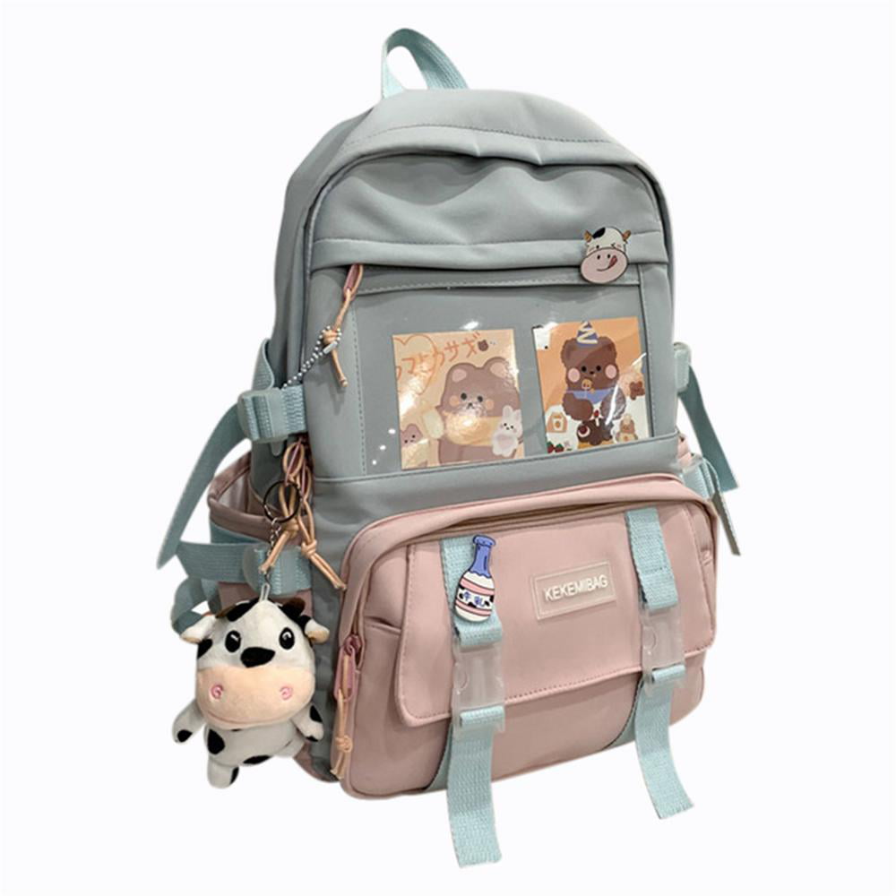 Kawai Backpack Cute Rucksack for Teen Girls Pastel School Bag Kawaii ...