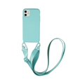 thumbnail image 1 of Funda de teléfono con cordón de silicona para iPhone 12 13 11 14 Pro Max 7Plus X XR XS Max Ultra con correa para el cuello, cordón cruzado para collar Tan Jianjun unisex, 1 of 2