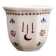 thumbnail image 1 of Taza de té de taza de café de cerámica hecha a mano de 170 ml con diseño de estrella/luna, 1 of 7