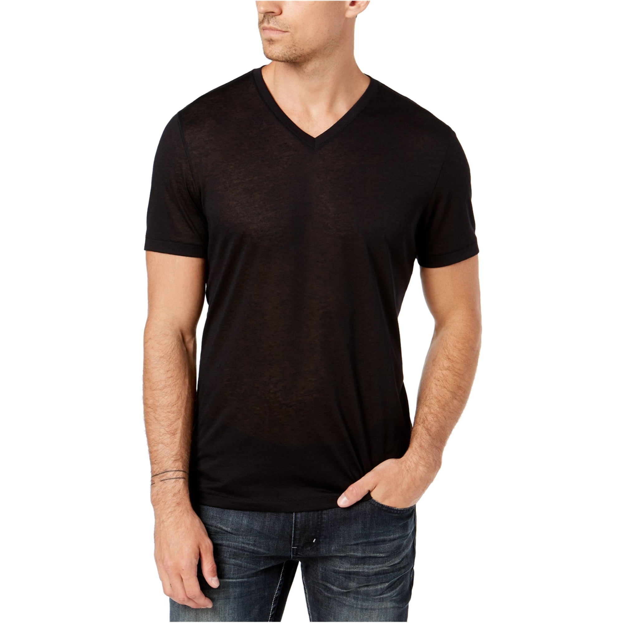 I-N-C - I-N-C Mens Mr Turk Basic T-Shirt - Walmart.com - Walmart.com