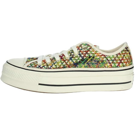 

CONVERSE Chuck Taylor All Star Low Top Lift Multi Sneakers Egret / Multi / Black