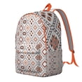 thumbnail image 2 of Bohemian Design Backpack for Women Men, Lightweight Boho Style Bookbag with Multiple Pockets, School Backpack for University Students, Durable Daily Use, Wonderful Gift, 2 of 5