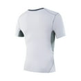 thumbnail image 3 of Fysho Mens Compression Base Layer Tank Top Short Sleeve Quick-Drying Sports GYM Fitness T Shirts, 3 of 9