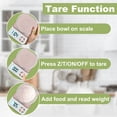 thumbnail image 5 of AGCAN Digital Food Scale Grams and Ounces, 22lb Digital Kitchen Scale with 6 Units and Tare Function, 0.1g Precise Graduation, Stainless Steel Food Scale for Baking, Cooking, Dieting and Meal Prep, 5 of 8