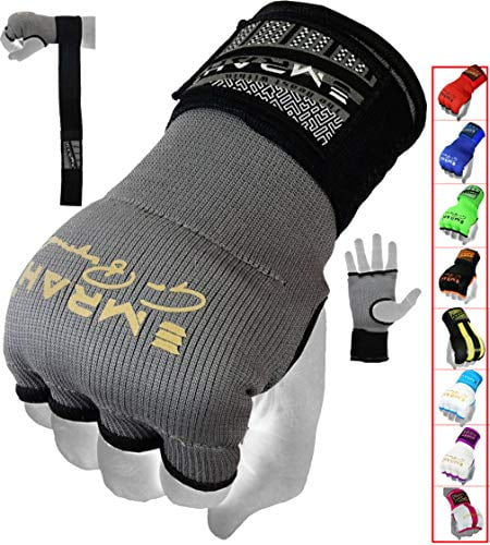 Power Hand Wraps Inner Gloves Bandages MMA Boxing Muay Thai Stretch Quick Wraps 