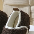 thumbnail image 5 of Quealent Toddler House Slippers - Boys & Girls Winter Kids Indoor Home Shoes - Warm Socks Coffee for Size 13, 5 of 7