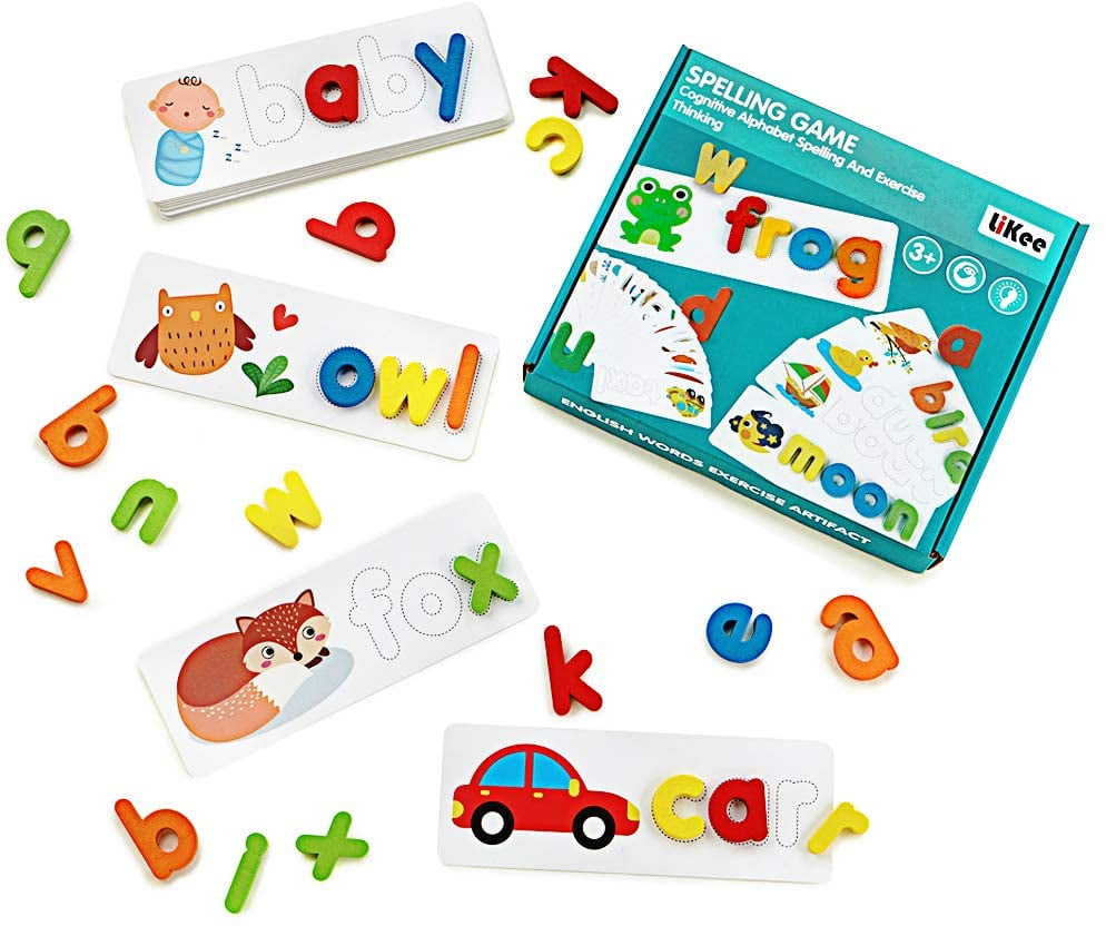 Baby Educational Matching Cards Puzzles Game Preschool Educational Toy for Child 