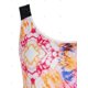 thumbnail image 3 of Tallo de encaje de encaje más tinta de tirón tinta irregular Rosegal  Camisetas sin mangas de talla grande, 3 of 5