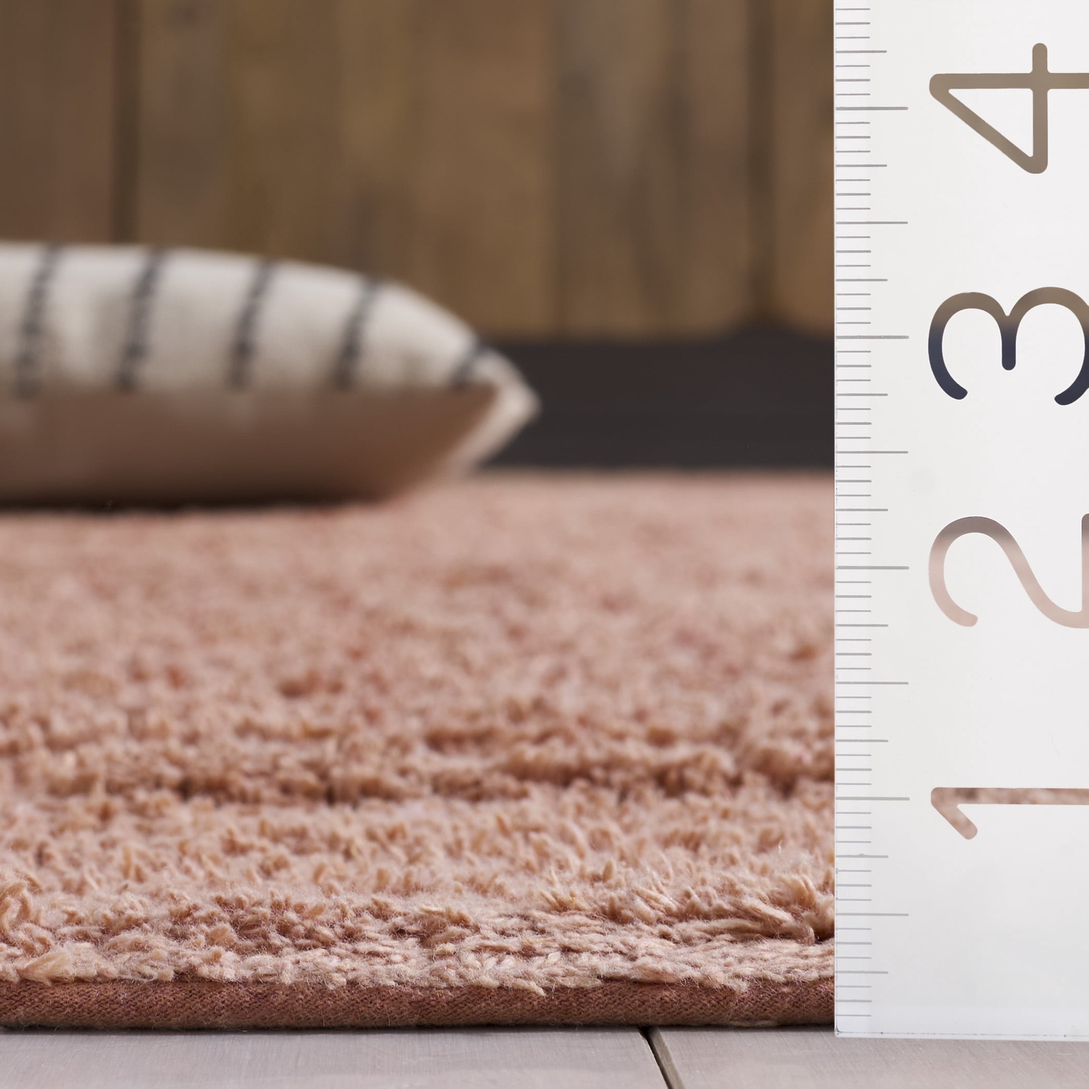 Safavieh Easy Care Karima Solid Machine Washable Runner Rug, Rust, 2'3" x 9'