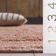 thumbnail image 4 of Safavieh Easy Care Karima Solid Machine Washable Runner Rug, Rust, 2'3" x 9', 4 of 10