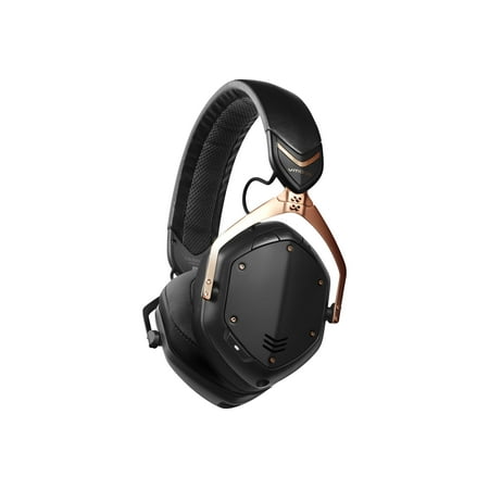 V-MODA Crossfade 2 Wireless - Headphones with mic - full size - Bluetooth - wireless - noise isolating - rose gold