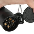 thumbnail image 1 of Cable de Extensión para Remolque ANGGREK Enchufe de 7 Pines Resorte 98,4 Pulgadas 12V Negro, 1 of 7
