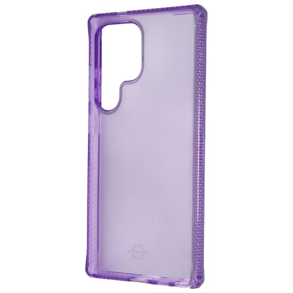 ITSKINS Spectrum_R // Clear Case for Samsung Galaxy S24 Ultra - Purple