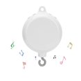 thumbnail image 2 of Caja de música giratoria para ropa de cama de bebé, caja de música móvil, juguete de regalo que reproduce 12 melodías, funciona con batería y tarjeta Micro SD de 128M gratis, 2 of 8