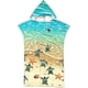 thumbnail image 1 of Toalla de Playa BRI Tortuga Azul Secado Rápido Tamaño Grande 75cm x 110cm, 1 of 5
