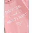 thumbnail image 6 of Bagilaanoe Newborn Baby Girl Oversized Romper Sweatshirt Long Sleeve Bodysuits Letter Print Pullover 3M 6M 12M 18M Infant Casual Tee Tops, 6 of 8