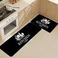 thumbnail image 5 of SHENGXINY 1PCS Area Rugs for Kitchen, Washable No Slip Anti Mold Rugs for Bathroom Door Mat Outside Entrance Indoor Outdoor 3'11'x1'3' Black, 5 of 5