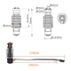 thumbnail image 5 of Kit Hotend de cerámica CHC V6, cabezal extrusor de calentamiento rápido para accesorios de impresora 3d Ehuebsd  Para estrenar, 5 of 5