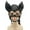 Black Facewear Headband, variant on Gupgi Halloween Bat Headwear, Animal Facewear Cosplay Accessory Mardi Gras Party Cos Props