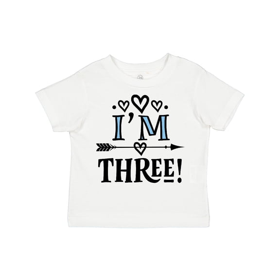 Inktastic 3rd Birthday 3 Year Old Arrow Girls Toddler T-Shirt