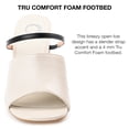 thumbnail image 4 of Journee Collection Womens Heiddy Tru Comfort Foam Open Square Toe Block Heel Sandals, 4 of 6