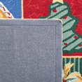 thumbnail image 5 of Safavieh Chelsea 6' X 9' Hand Hooked Wool Pile Rug in White, 5 of 5