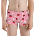 thumbnail image 5 of Yiaed Strawberry and Ladybugs Print Boys' Boxer Briefs Cotton Casual Stretch Comfort Boys Boxers - Kids Boxer Briefs Underwear for Boys (6-18)-Small, 5 of 5